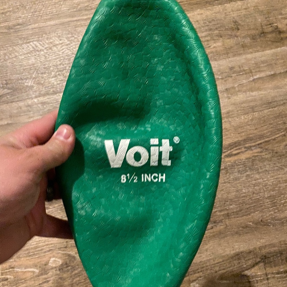 Vintage Green VOIT Rubber Bouncy Ball 8.5” NEW